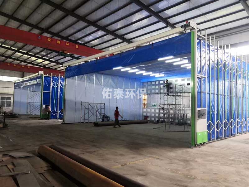 移動(dòng)伸縮式噴漆房日常使用要注意的問(wèn)題有哪些？